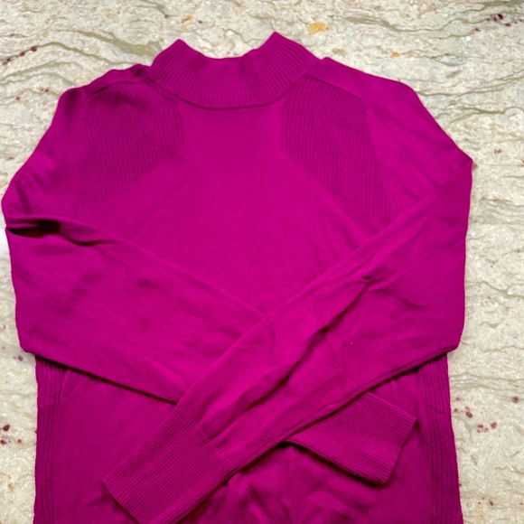 Westbound Dark Pink/Maroon Turtleneck Sweater - Picture 1 of 5